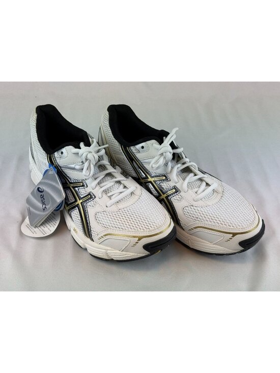 Asics Other - NEW ASICS GEL 180TR LEATHER WHITE BLACK GOLD Trail Running Shoe Men’s Sz 9